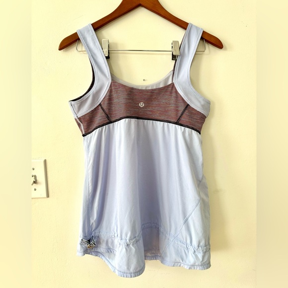 Lululemon Run: Chase Me Tank Lavender Size 10 - Picture 7 of 8